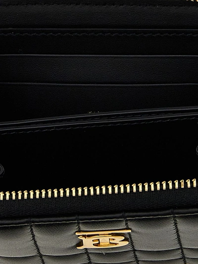 Shop Burberry 'lola' Wallet In Black