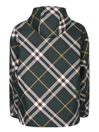 Shop Burberry Jackets In Green