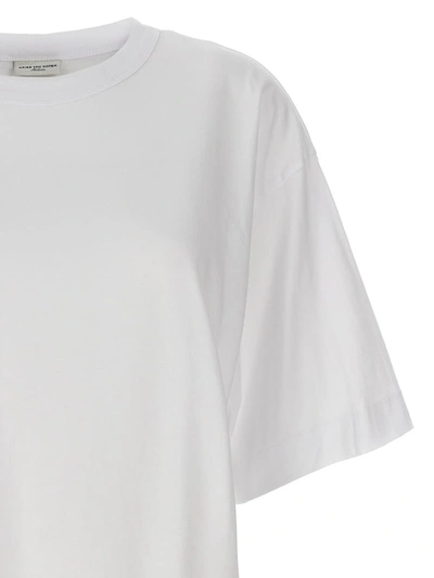 Shop Dries Van Noten 'hegels' T-shirt In White