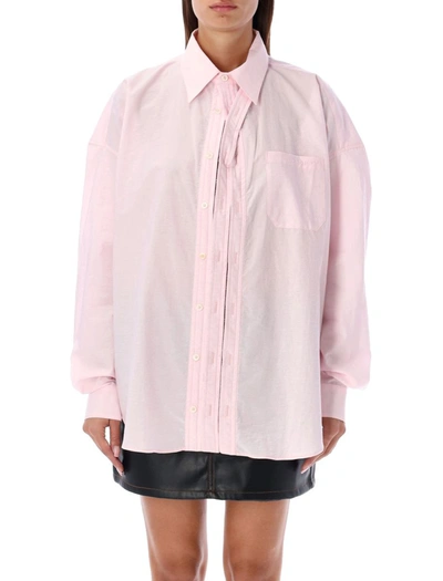Shop Y/project Hook And Eye Shirt In Light Pink