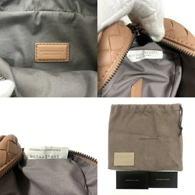 Shop Bottega Veneta Intrecciato Pink Leather Clutch Bag ()