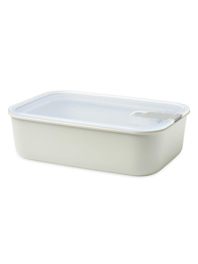 Shop Mepal Easyclip Food Storage Container In Nordic White
