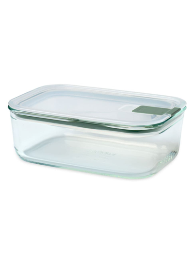 Shop Mepal Easyclip Glass Food Storage Container In Nordic Sage