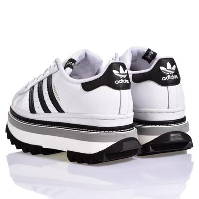 Shop Adidas Originals Superstar White, Black