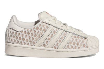 Pre-owned Adidas Originals Adidas Superstar Beyonce Ivy Park Ivytopia (ps) In Off White/off White/magic Earth