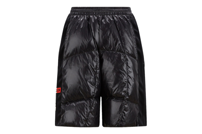 Pre-owned Moncler X Adidas Originals Down-filled Bermuda Shorts Black