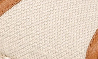Shop Zodiac Noreen Espadrille Wedge Sandal In Bone White/ Tan Fabric