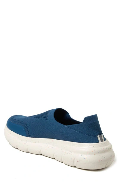 Dearfoams Men's Knox Clog With Collapsible Heel Slipper Shoes In Deep Oasis