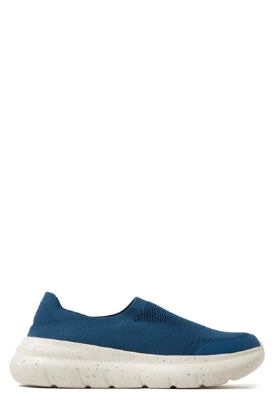 Dearfoams Men's Knox Clog With Collapsible Heel Slipper Shoes In Deep Oasis