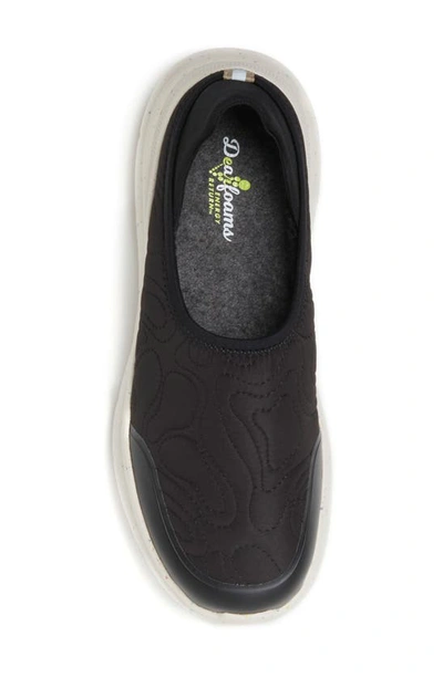 Dearfoams Knox Convertible Clog Sneaker In Black