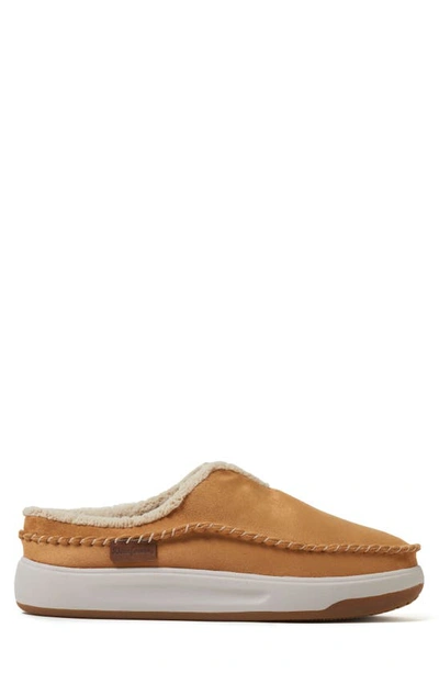 Dearfoams Elm Clog Slippers In Whiskey