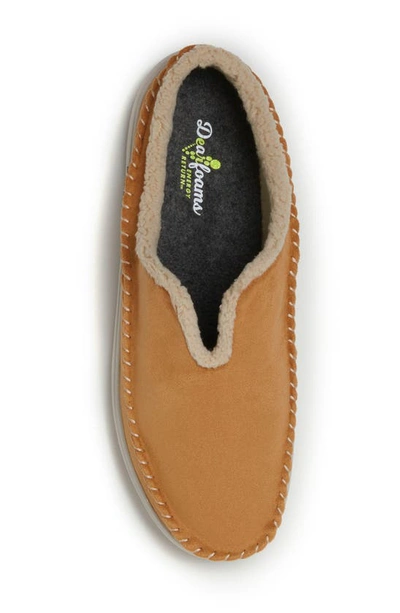 Shop Dearfoams Elm Clog Slippers In Whiskey