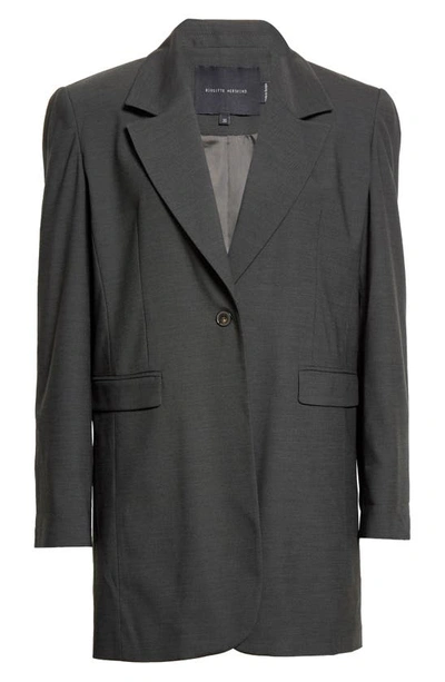 Birgitte Herskind Nat Oversize Blazer In Dull