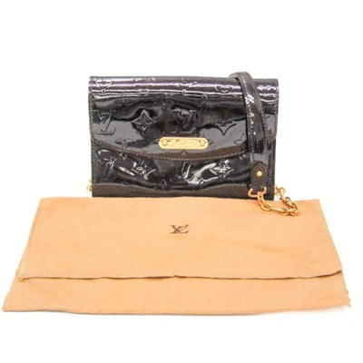 Pre-owned Louis Vuitton Bel Air Red Patent Leather Shoulder Bag ()