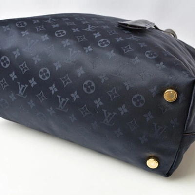 Pre-owned Louis Vuitton Lockit Black Synthetic Tote Bag ()