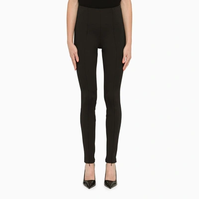 Shop Calvin Klein Leggings With Zip In Black