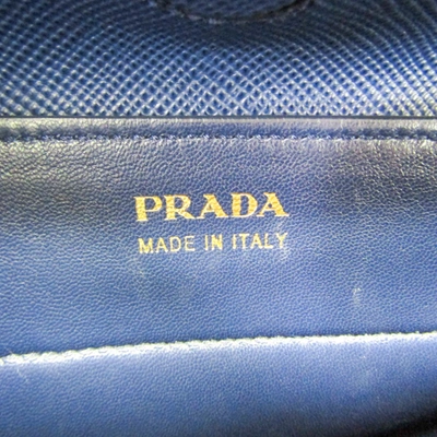 Shop Prada Beige Leather Shoulder Bag ()