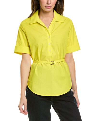 Shop Piazza Sempione Shirt In Yellow