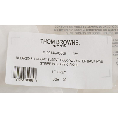 【3期免息】Thom Browne汤姆布朗新款女装RWB条纹POLO衫短袖T恤时尚潮流FJP014A-00050