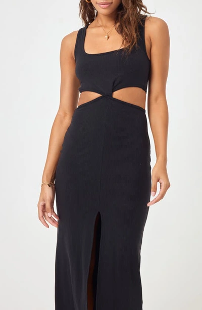 L*space Skyler Cover-up Dress In Black