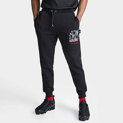 Shop Hoodrich Men's Og Pegasus Jogger Pants In Black/white/lychee Red