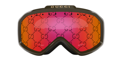 Gucci Unisex Sunglass Gg1210s In Red