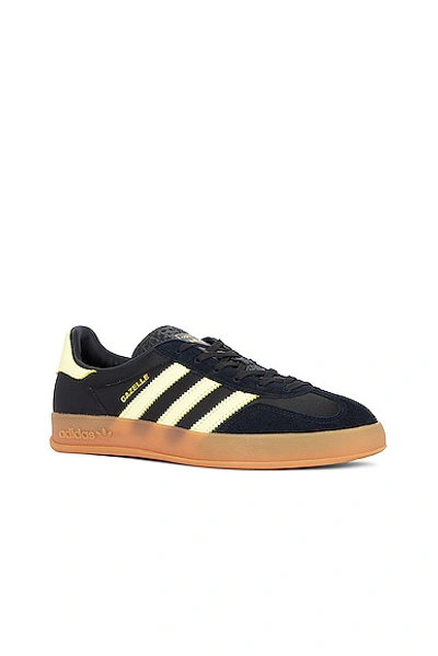 Adidas Originals Adidas Gazelle Indoor Ji2060 Woman Core Black / Cloud White / Gum In Black
