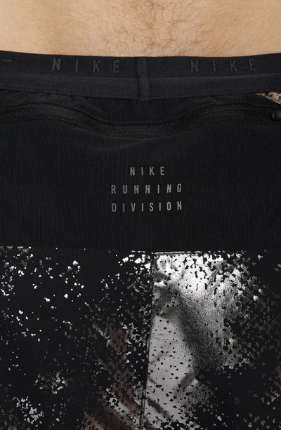 Shop Nike Run Division Shorts In Black/ Black