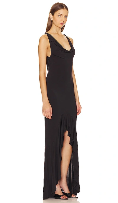 Lovers & Friends X Anja Dujakovi? Reba Gown In Black