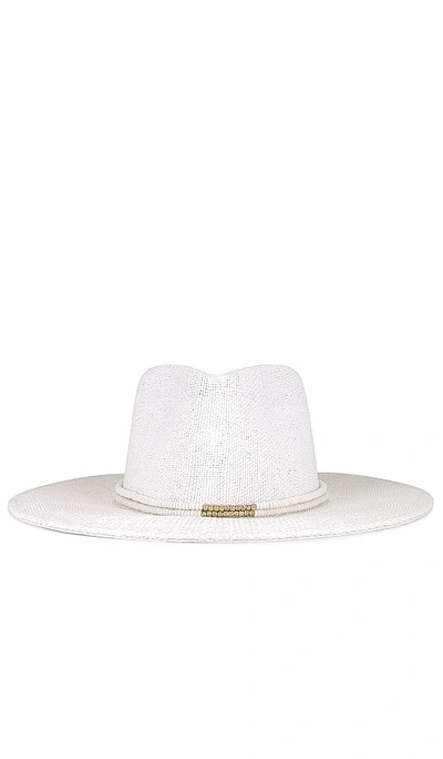 Shop Nikki Beach Angel Hat In Ç™½è‰²