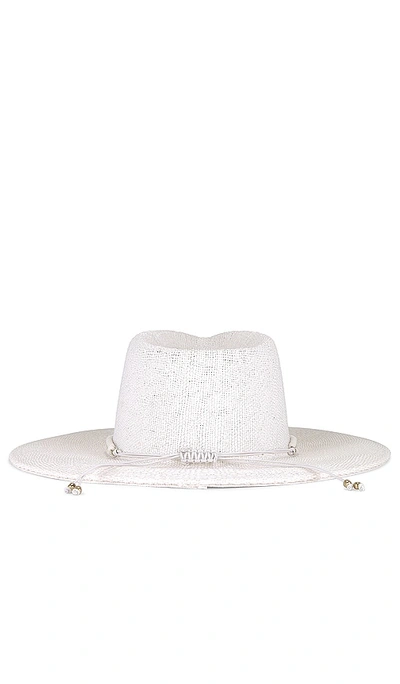 Shop Nikki Beach Angel Hat In Ç™½è‰²