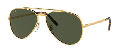 Shop Ray Ban Rb3625 919631 Aviator Sunglasses In Multi