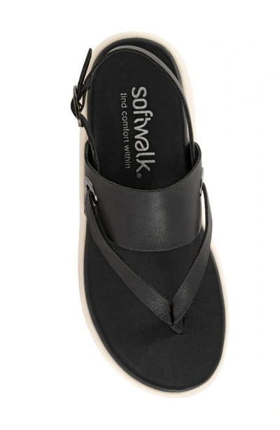 Softwalk Joliet Slingback Sandal In Black