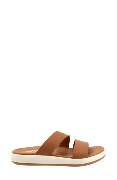Softwalk Jenna Platform Sandal In Luggage