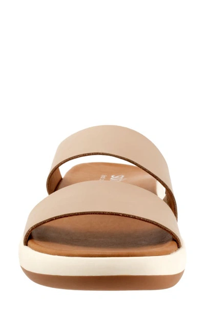 Softwalk Jenna Platform Sandal In Beige