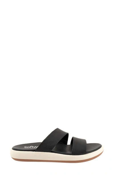Softwalk Jenna Platform Sandal In Black