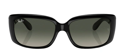 Shop Ray Ban Rb4389 601/71 Wayfarer Sunglasses In Multi