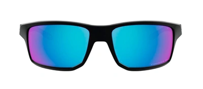 Shop Oakley Gibston Mir Pol 0oo9449-12 Wrap Polarized Sunglasses In Multi