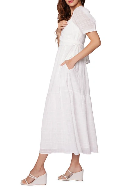 Shop Lost + Wander Alamour Wrap Bodice Midi Dress In White