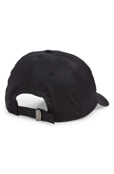 Dolce & Gabbana Logo Tag Embellished Baseball Cap In Black