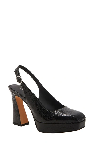 Shop Katy Perry The Square Slingback Pump In Black
