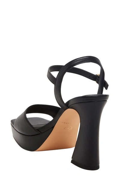 Shop Katy Perry The Square Ankle Strap Platform Sandal In Black