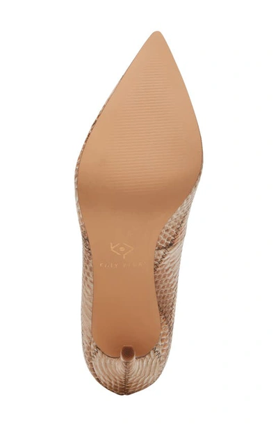 Shop Katy Perry The Revival Pointed Toe Pump In Tan Multi