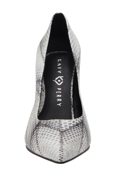 Katy Perry The Revival Pointed Toe Pump In Black White Multi