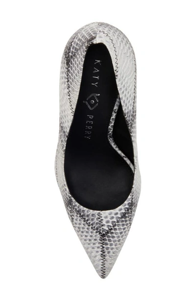 Shop Katy Perry The Revival Pointed Toe Pump In Black White Multi