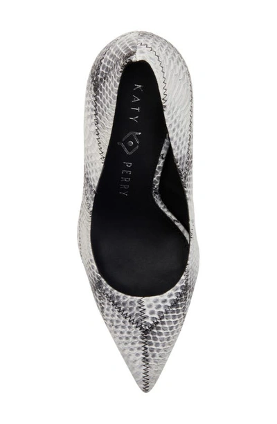 Katy Perry The Revival Pointed Toe Pump In Black White Multi