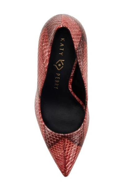 Shop Katy Perry The Revival Pointed Toe Pump In Ginger Multi