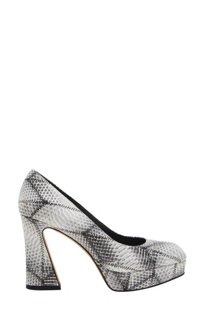 Shop Katy Perry The Square Pump In Black White Multi