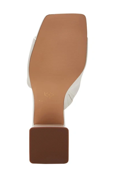 Katy Perry The Gemm Slide Sandal In Optic White