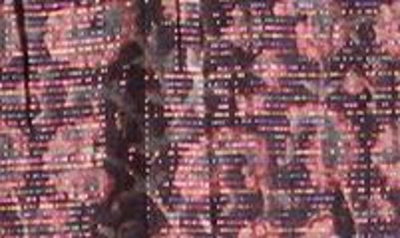 Alicia Bell Sadie Metallic Cotton & Silk Cover-up Minidress In Brown Pink Metallic
